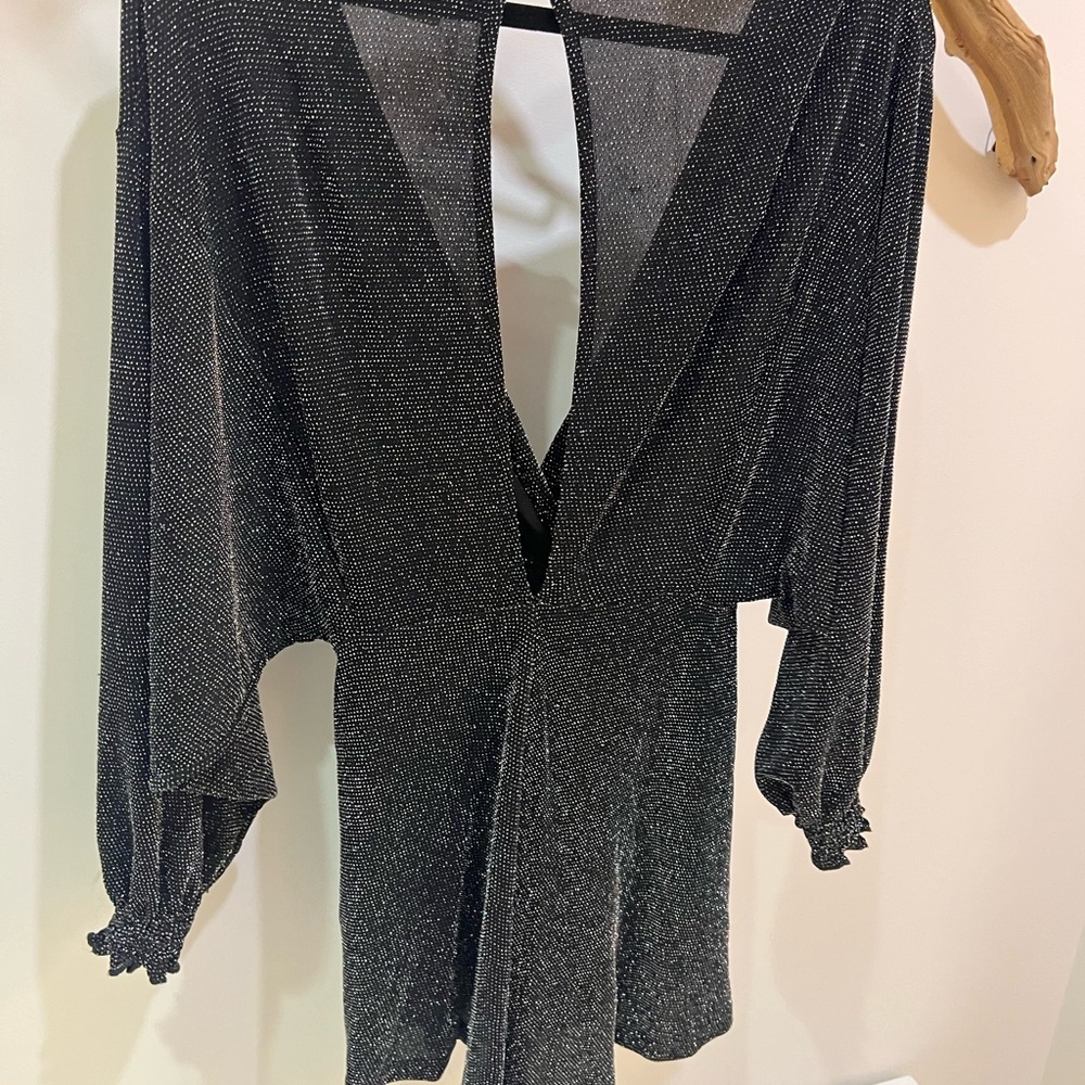 By Together Black Shimmer Dress - Picture 4 of 7